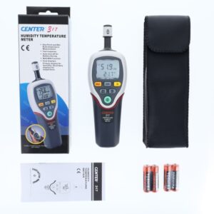 Máy đo nhiệt độ độ ẩm CENTER 317 (Điểm sương, Bóng đèn Web) 25 Máy đo nhiệt độ độ ẩm CENTER 317 (Điểm sương, Bóng đèn Web)