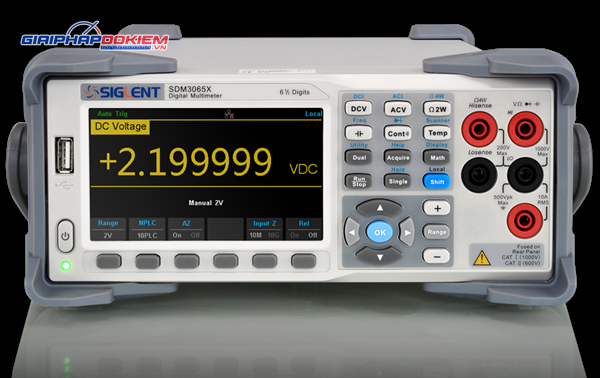 Đồng hồ vạn năng để bàn Siglent SDM3065X, 6 1/2 digit 11 Đồng hồ vạn năng để bàn Siglent SDM3065X, 6 1/2 digit