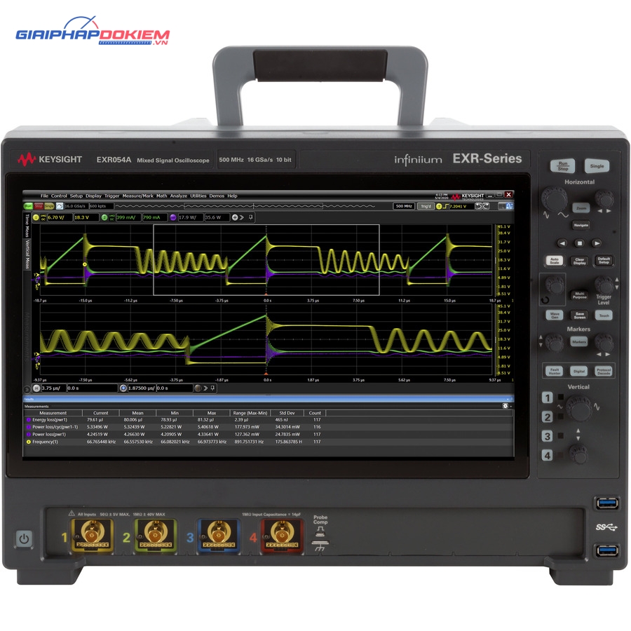 Máy hiện sóng số KEYSIGHT EXR058A 11 Máy hiện sóng số KEYSIGHT EXR058A