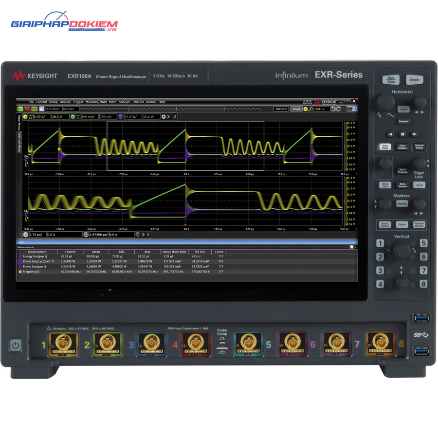 Máy hiện sóng số KEYSIGHT EXR108A 5 Máy hiện sóng số KEYSIGHT EXR108A