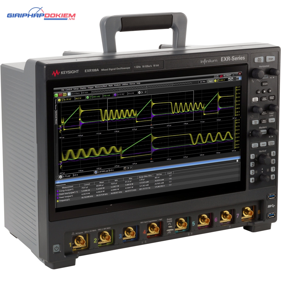 Máy hiện sóng số KEYSIGHT EXR108A 7 Máy hiện sóng số KEYSIGHT EXR108A