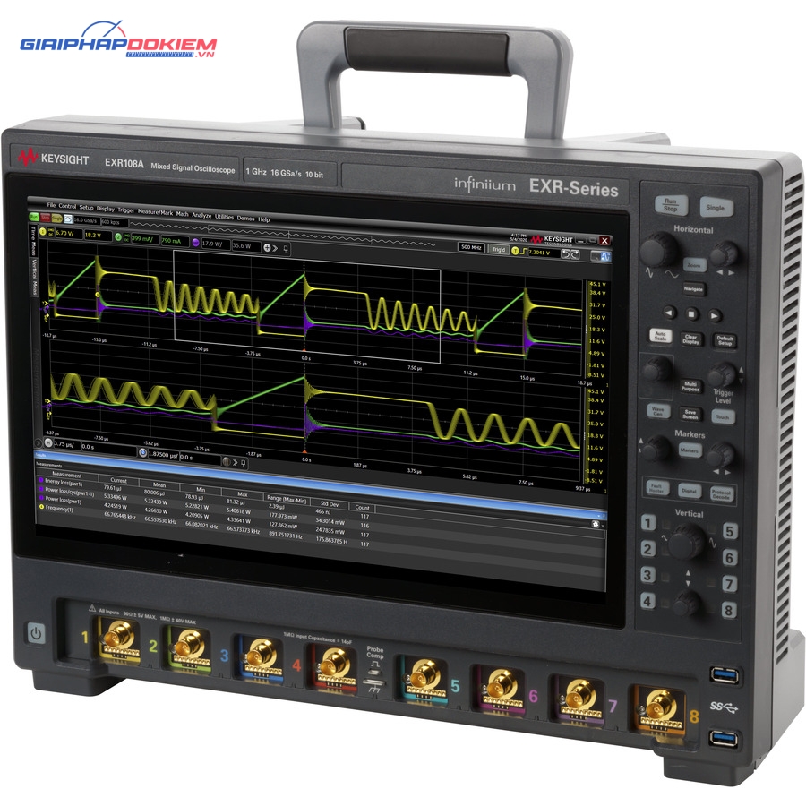 Máy hiện sóng số KEYSIGHT EXR108A 8 Máy hiện sóng số KEYSIGHT EXR108A