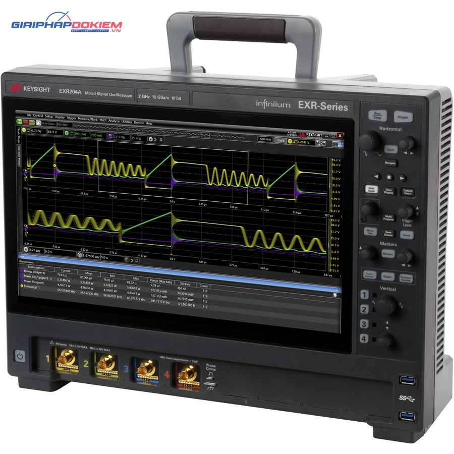 Máy hiện sóng số KEYSIGHT EXR204A 9 Máy hiện sóng số KEYSIGHT EXR204A