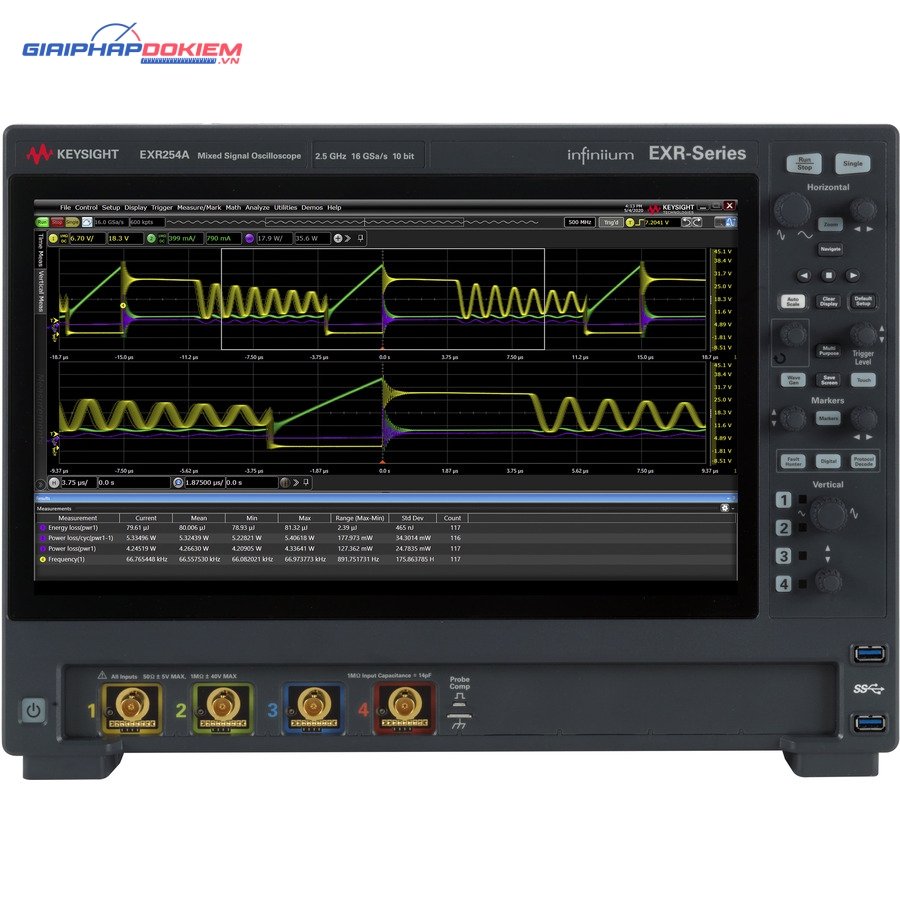 Máy hiện sóng số KEYSIGHT EXR254A 6 Máy hiện sóng số KEYSIGHT EXR254A