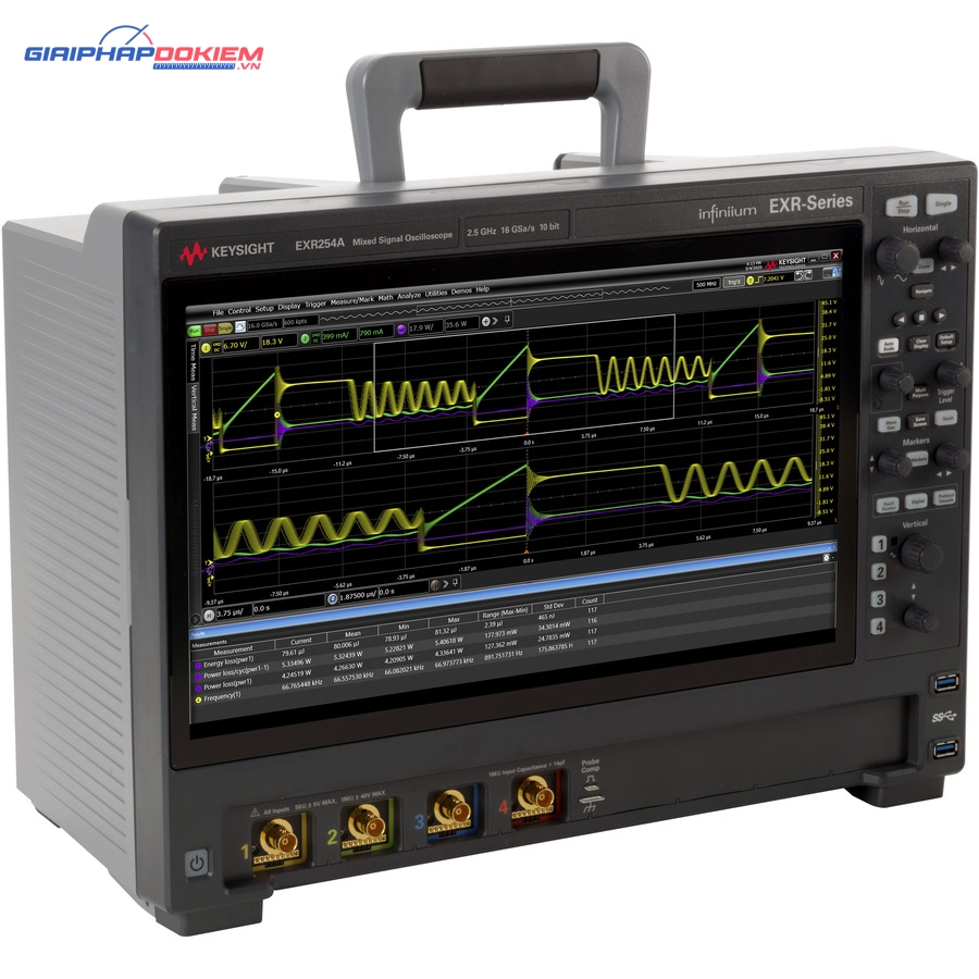 Máy hiện sóng số KEYSIGHT EXR254A 8 Máy hiện sóng số KEYSIGHT EXR254A