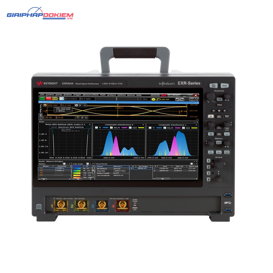 Máy hiện sóng số KEYSIGHT EXR404A 7 Máy hiện sóng số KEYSIGHT EXR404A