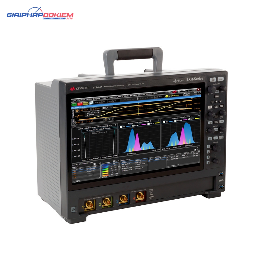 Máy hiện sóng số KEYSIGHT EXR404A 8 Máy hiện sóng số KEYSIGHT EXR404A