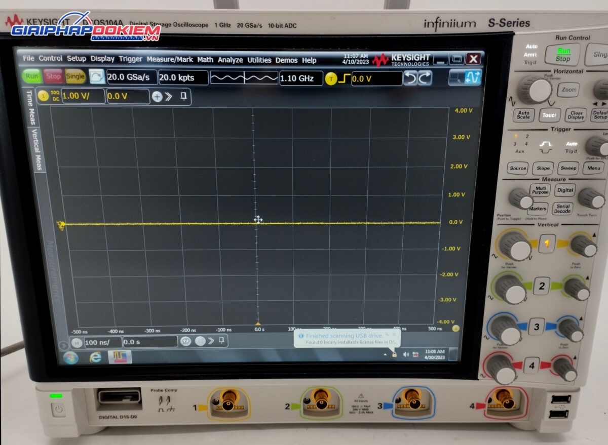 Máy hiện sóng số KEYSIGHT DSOS104A 15 Máy hiện sóng số KEYSIGHT DSOS104A