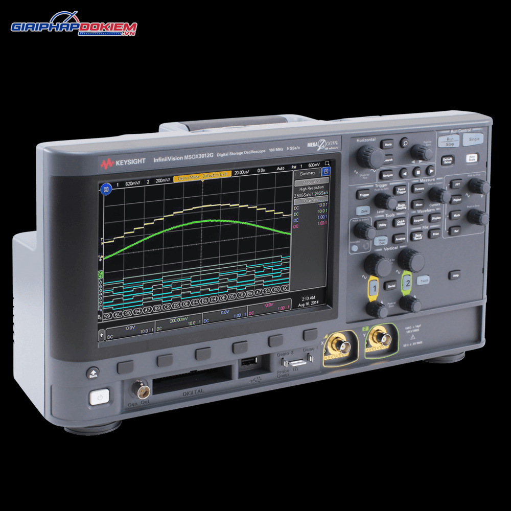 Máy hiện sóng số KEYSIGHT DSOX3012G (100 MHz; 5 GSa/s, 2CH) 6 KEYSIGHT DSOX3012G