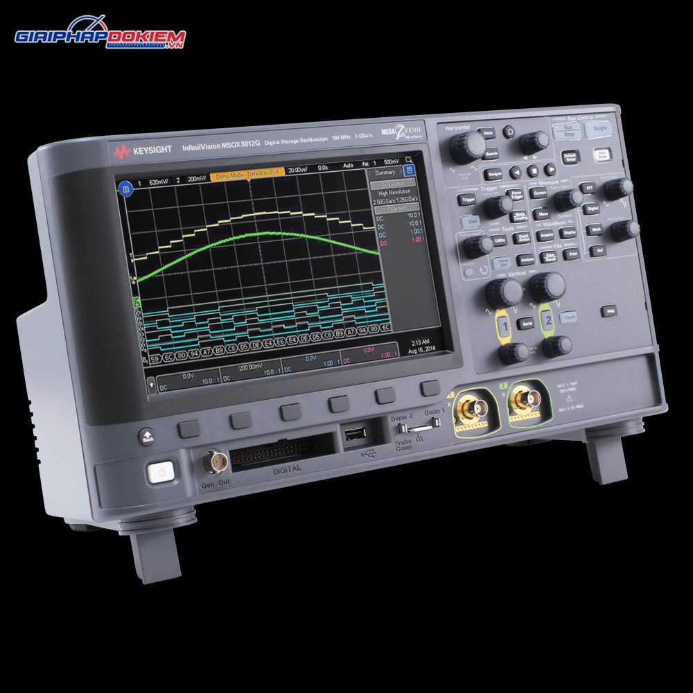 Máy hiện sóng số KEYSIGHT DSOX3012G (100 MHz; 5 GSa/s, 2CH) 4 Máy hiện sóng số KEYSIGHT DSOX3012G (100 MHz; 5 GSa/s, 2CH)