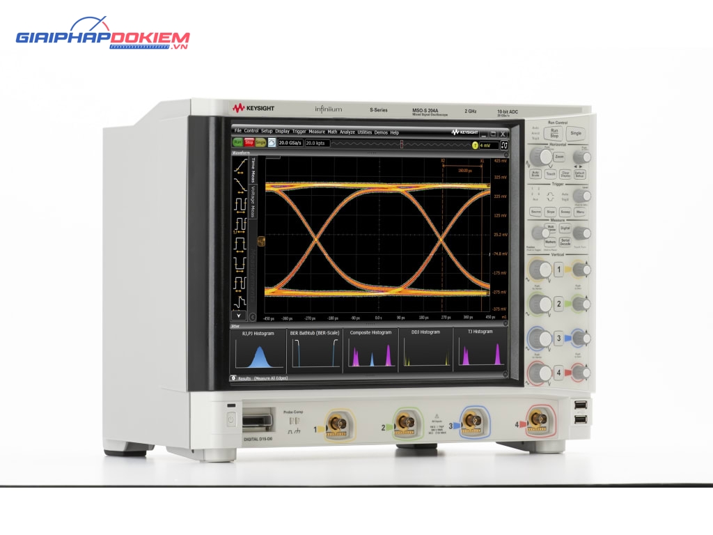 Máy hiện sóng số KEYSIGHT MSOS204A 8 Máy hiện sóng số KEYSIGHT MSOS204A
