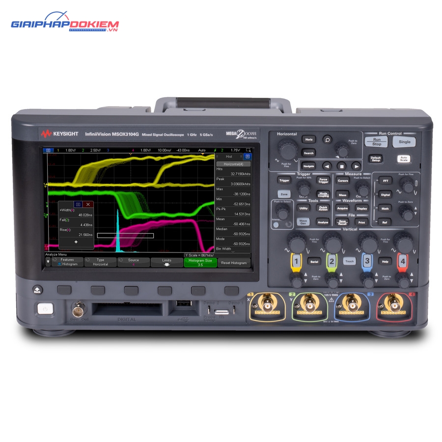 Máy hiện sóng số KEYSIGHT DSOX3014G (100 MHz; 5 GSa/s, 4CH) 9 KEYSIGHT DSOX3014G