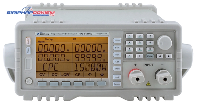 Tải điện tử DC lập trình Twintex PPL-8611C2 12 Twintex PPL-8611C2