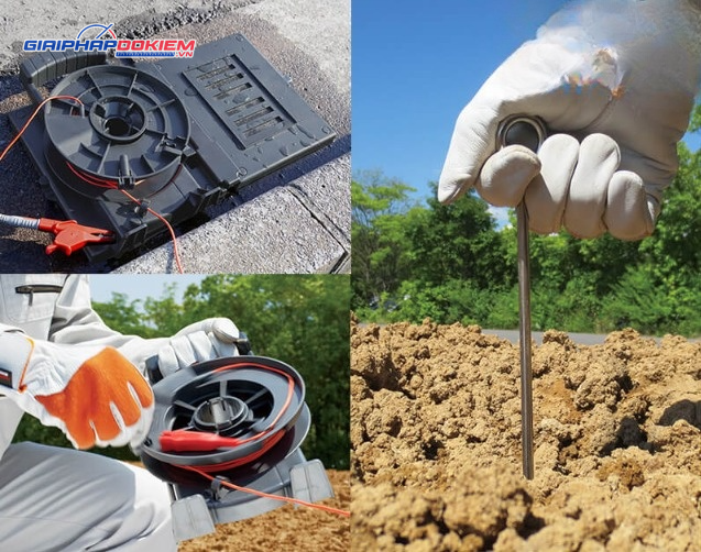 Phụ kiện đo điện trở đất Hioki L9846 6 Phụ kiện đo điện trở đất Hioki L9846