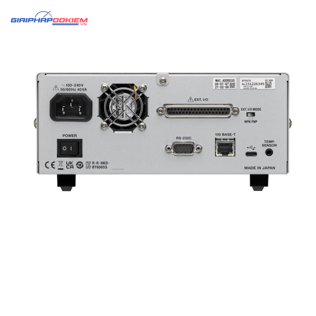 Thiết bị kiểm tra ắc quy độ chính xác cao Hioki BT6075 6 Thiết bị kiểm tra ắc quy độ chính xác cao Hioki BT6075