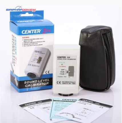 Máy Hiệu Chuẩn Độ Ồn Âm Thanh Center 326 7 Máy Hiệu Chuẩn Độ Ồn Âm Thanh Center 326