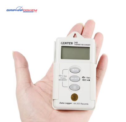 Máy ghi dữ liệu nhiệt độ CENTER 340 10 Máy ghi dữ liệu nhiệt độ CENTER 340