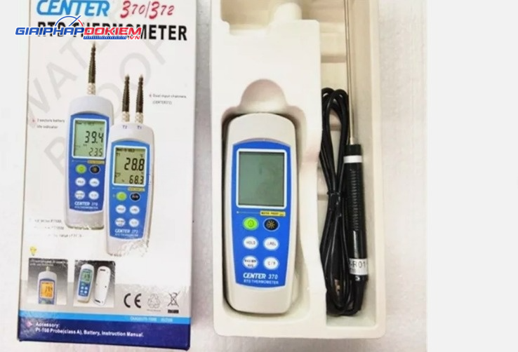 Máy đo nhiệt độ CENTER 370 12 Máy đo nhiệt độ CENTER 370