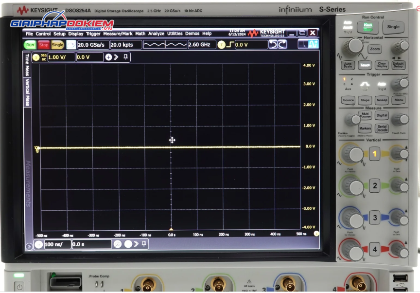 Máy hiện sóng số KEYSIGHT DSOS254A 12 Máy hiện sóng số KEYSIGHT DSOS254A