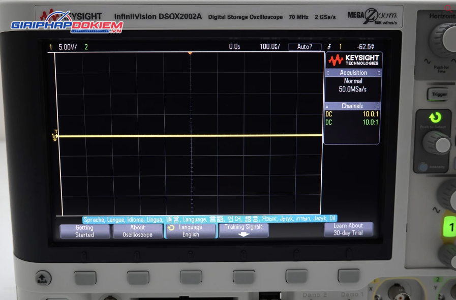 Máy hiện sóng số KEYSIGHT DSOX2002A (70 MHz, 2CH, 2 GSa/s) 7 Máy hiện sóng số KEYSIGHT DSOX2002A (70 MHz, 2CH, 2 GSa/s)