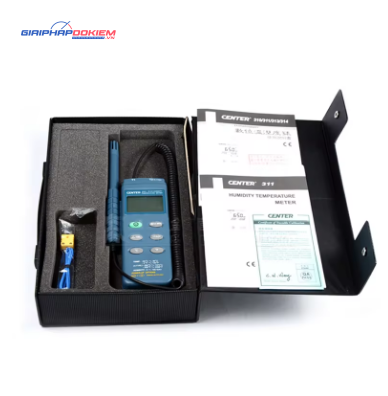 Máy đo độ ẩm nhiệt độ Center 313 8 Máy đo độ ẩm nhiệt độ Center 313