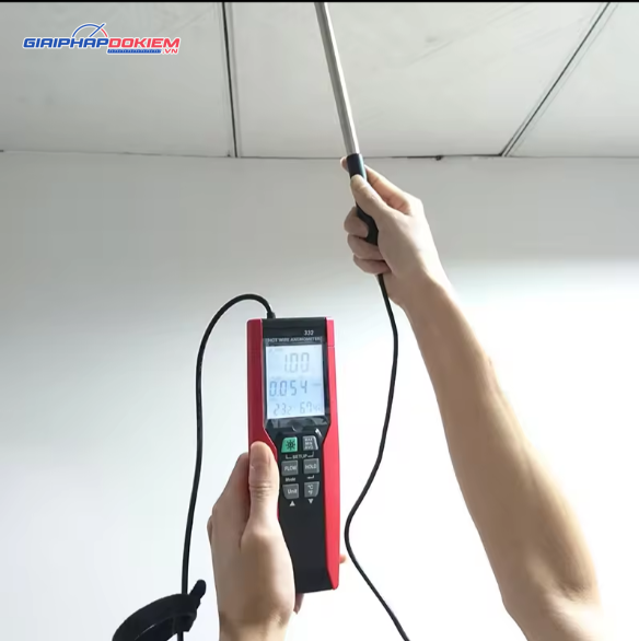 Máy đo gió dây nóng CENTER 332 24 Máy đo gió dây nóng CENTER 332