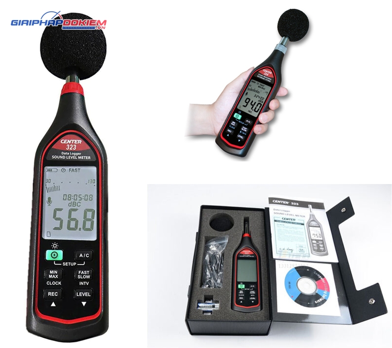Máy đo độ ồn CENTER 323 11 Máy đo độ ồn CENTER 323