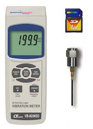 Máy đo độ rung LUTRON VB-8206SD 9 Máy đo độ rung LUTRON VB-8206SD