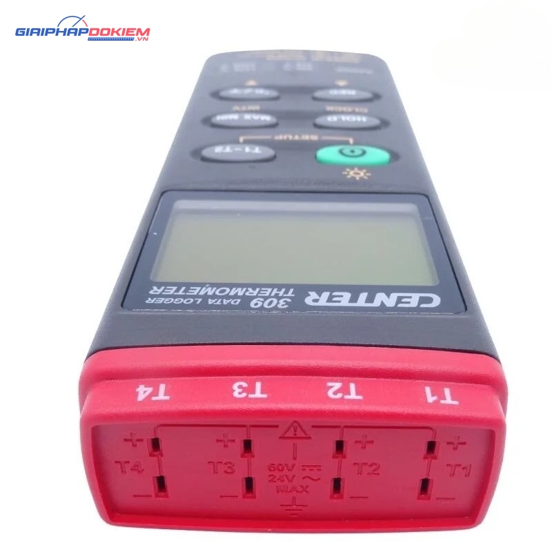 Máy đo nhiệt độ ghi dữ liệu bốn kênh CENTER 309 9 Máy đo nhiệt độ ghi dữ liệu bốn kênh CENTER 309