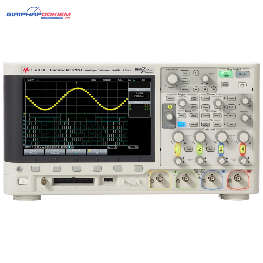 Máy hiện sóng số KEYSIGHT DSOX2024A (200 MHz, 4CH, 2 GSa/s) 5 Máy hiện sóng số KEYSIGHT DSOX2024A (200 MHz, 4CH, 2 GSa/s)