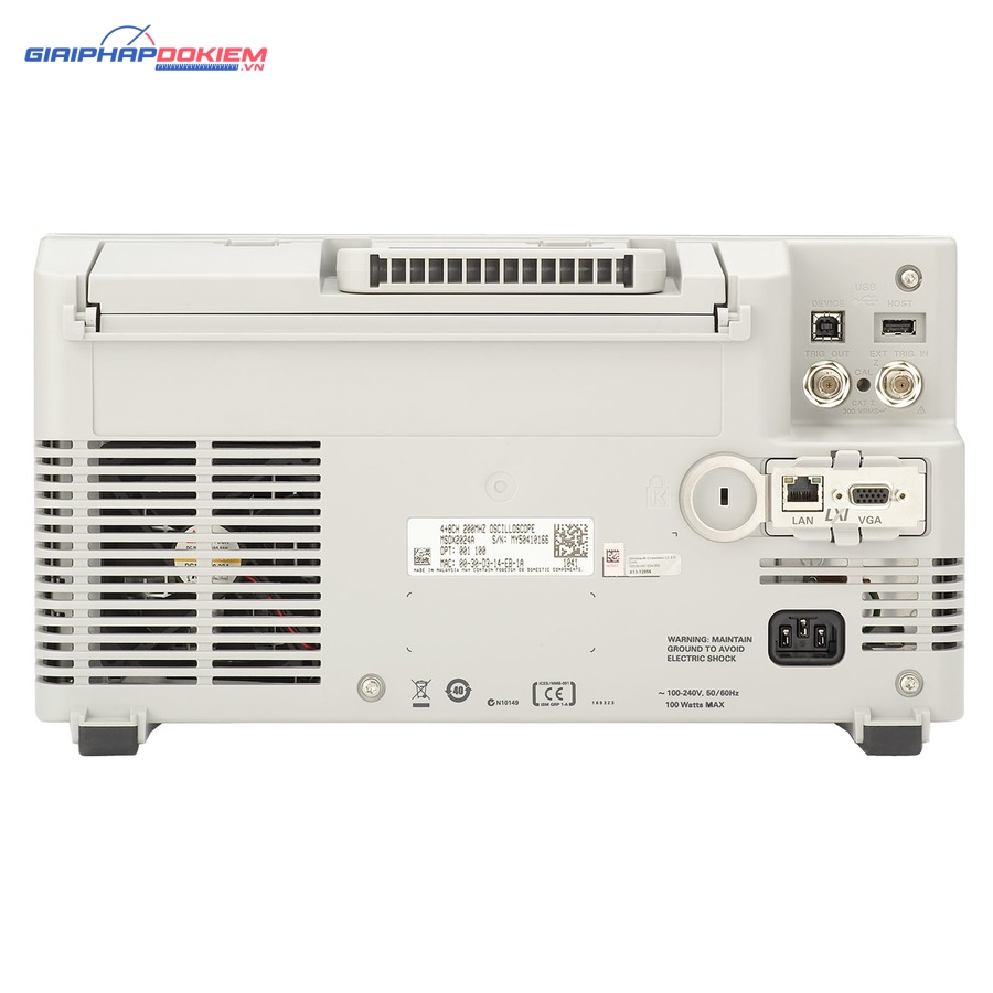 Máy hiện sóng số KEYSIGHT DSOX2014A (100 MHz, 4CH, 2 GSa/s) 8 Máy hiện sóng số KEYSIGHT DSOX2014A (100 MHz, 4CH, 2 GSa/s)