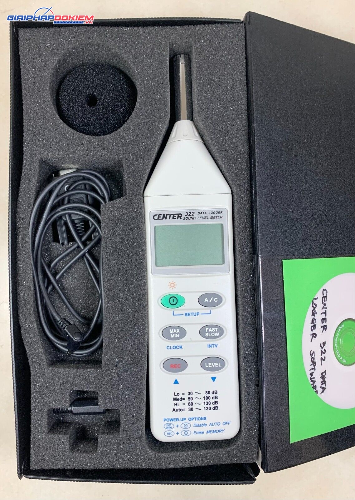Máy đo độ ồn Center 322 11 Máy đo độ ồn Center 322