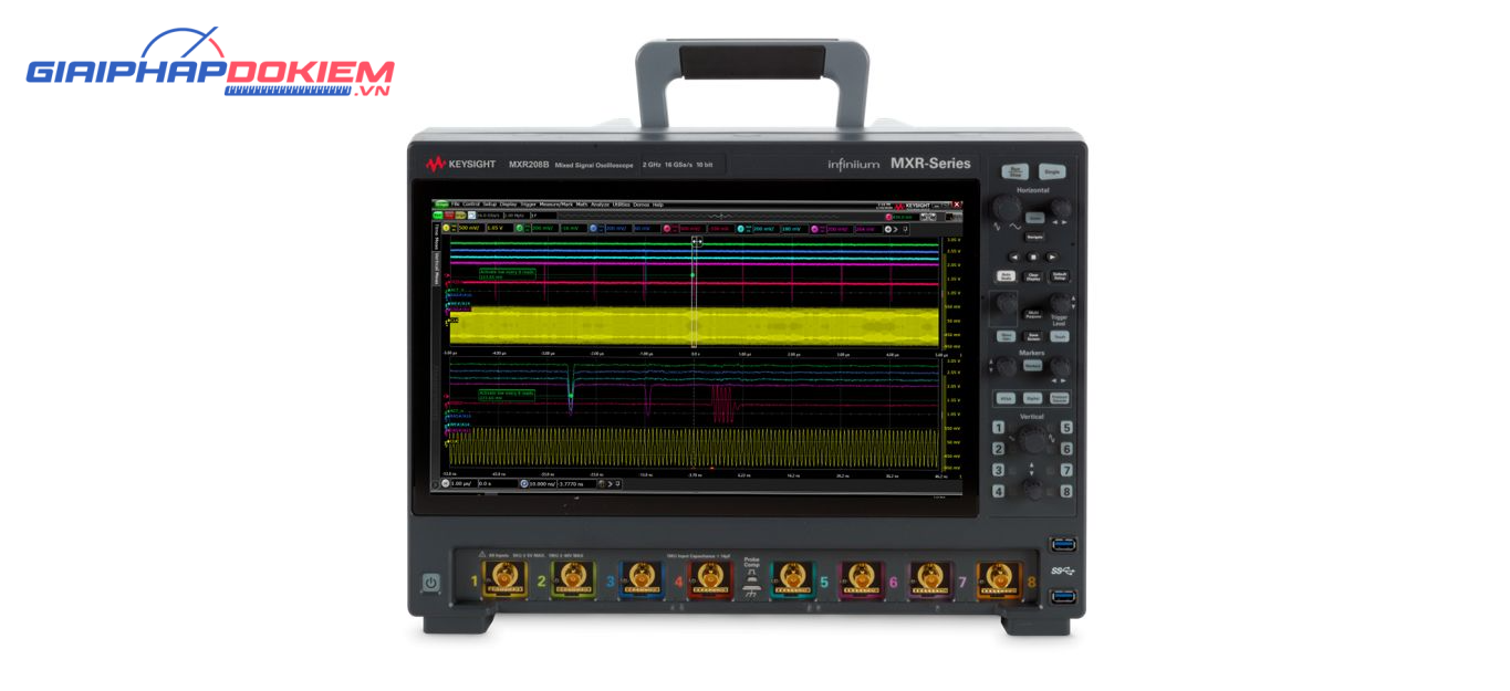 Máy hiện sóng số KEYSIGHT MXR208B 9 Máy hiện sóng số KEYSIGHT MXR208B