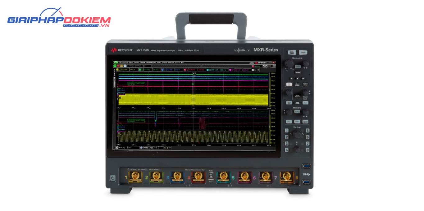 Máy hiện sóng số KEYSIGHT MXR108B 9 Máy hiện sóng số KEYSIGHT MXR108B