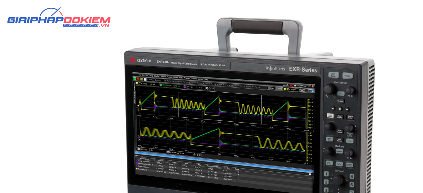 Máy hiện sóng số KEYSIGHT EXR408A 8 Máy hiện sóng số KEYSIGHT EXR408A