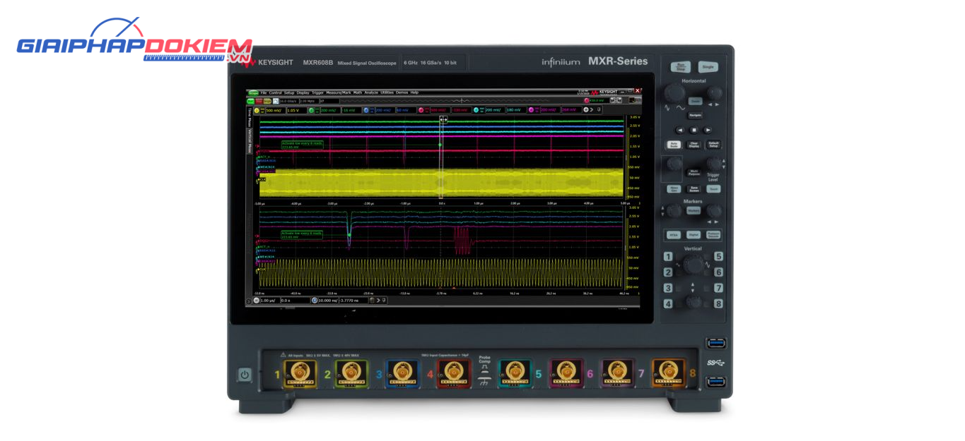 Máy hiện sóng số KEYSIGHT MXR608B 9 Máy hiện sóng số KEYSIGHT MXR608B