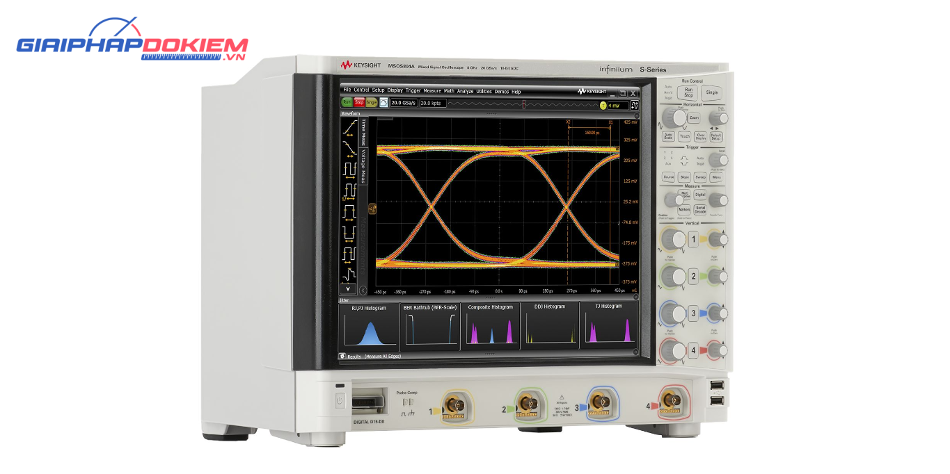 Máy hiện sóng số KEYSIGHT MSOS804A 8 Máy hiện sóng số KEYSIGHT MSOS804A