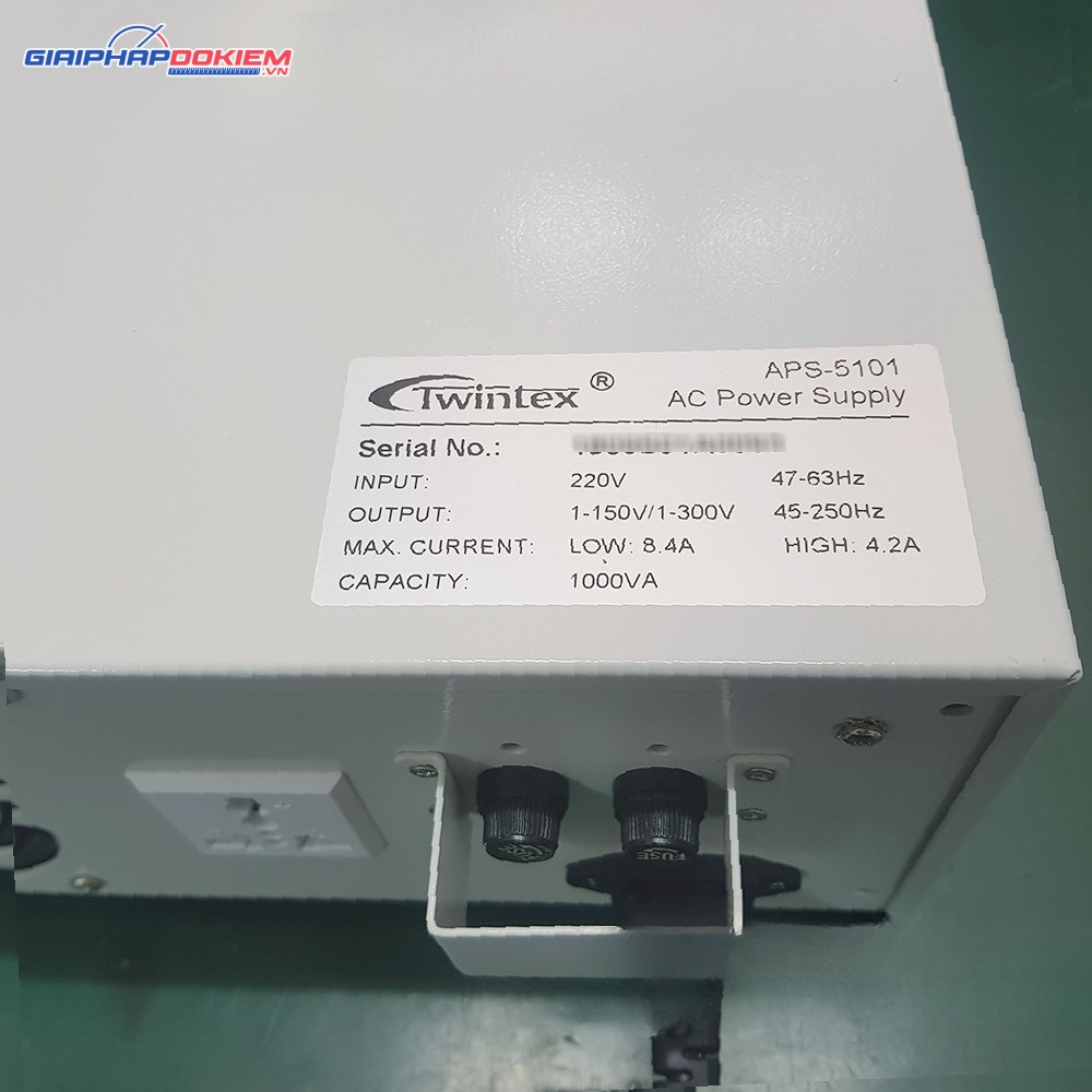 Nguồn xoay chiều một pha Twintex APS-5101 8 Nguồn xoay chiều một pha Twintex APS-5101