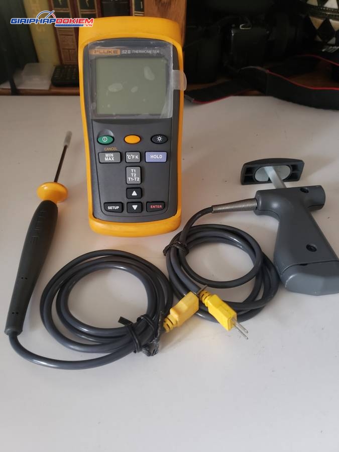 Máy đo nhiệt độ Fluke 52 II 23 Máy đo nhiệt độ Fluke 52 II