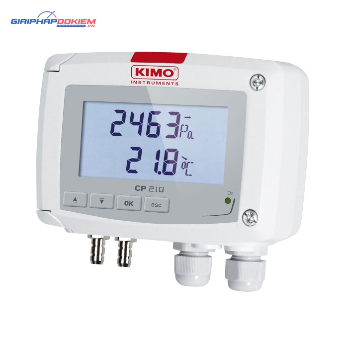 Máy đo áp suất và nhiệt độ KIMO CP215 4 Máy đo áp suất và nhiệt độ KIMO CP215