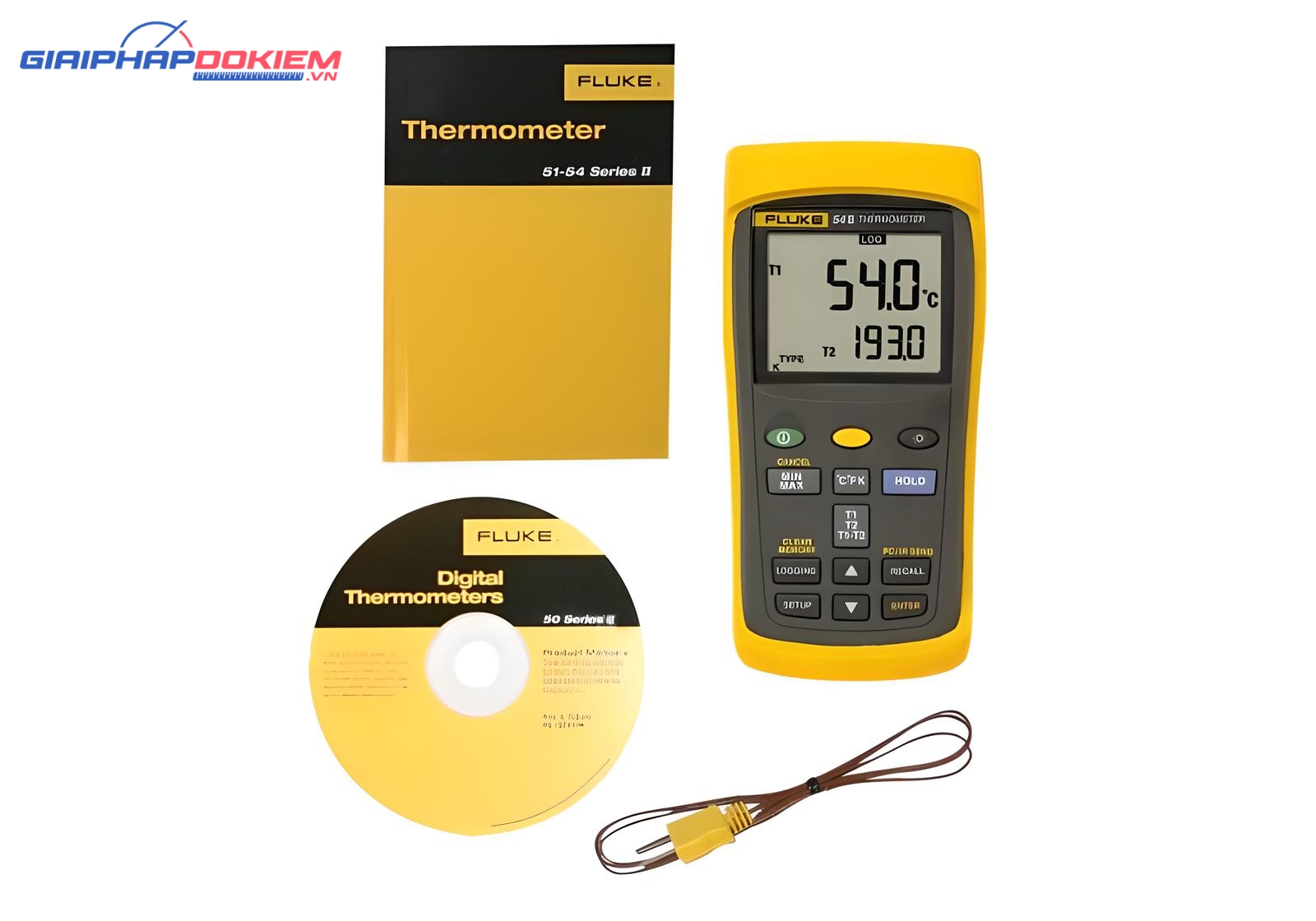 Máy đo nhiệt độ Fluke 54 II 21 Máy đo nhiệt độ Fluke 54 II