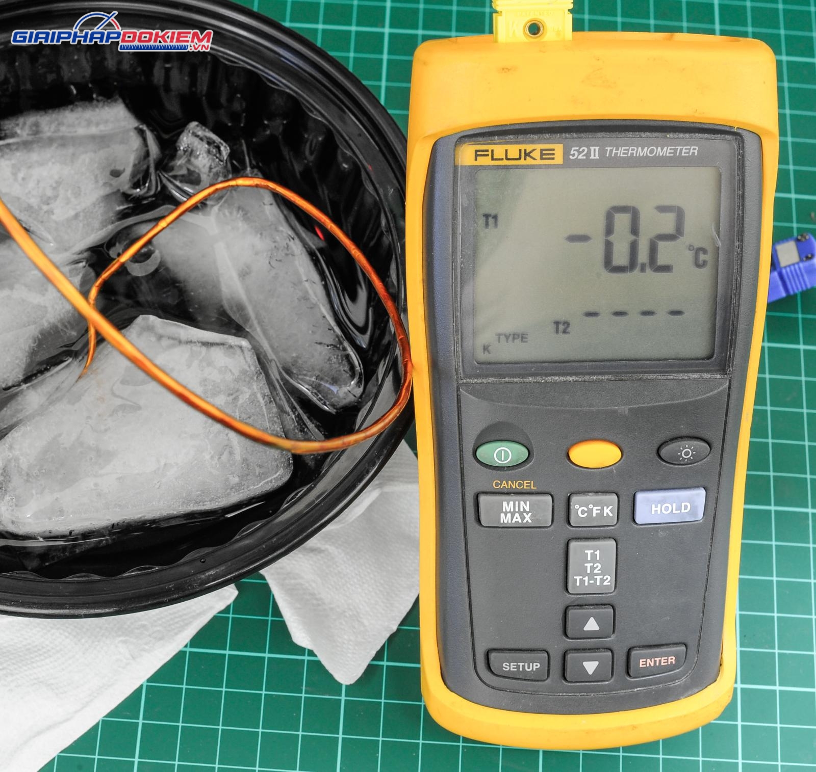 Máy đo nhiệt độ Fluke 52 II 18 Máy đo nhiệt độ Fluke 52 II