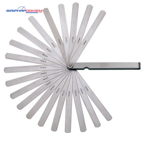 Dưỡng đo độ dày Mitutoyo 184-304S 0.05-1mm/ 20 lá/150mm 13 Dưỡng đo độ dày Mitutoyo 184-304S 0.05-1mm/ 20 lá/150mm