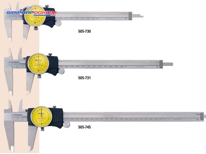 Thước cặp đồng hồ Mitutoyo 505-730 8 Thước cặp đồng hồ Mitutoyo 505-730