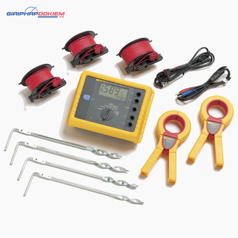 Thiết bị đo điện trở đất Fluke 1623-2 KIT 17 Thiết bị đo điện trở đất Fluke 1623-2 KIT