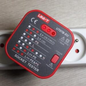 Thiết bị kiểm tra ổ cắm UNI-T UT07B-EU 16 Thiết bị kiểm tra ổ cắm UNI-T UT07B-EU