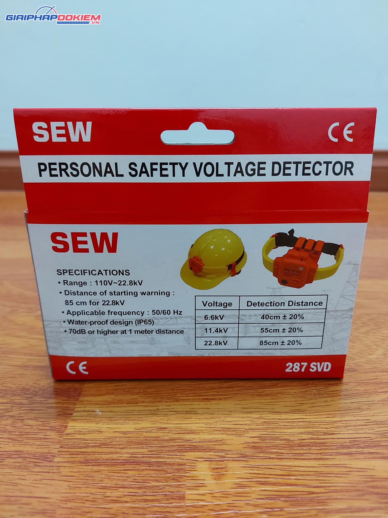 Thiết bị dò điện cao áp, đeo tay, đội đầu, cầu vai áo SEW 287SVD(110V - 22.8KVAC) 13 Thiết bị dò điện cao áp, đeo tay, đội đầu, cầu vai áo SEW 287SVD(110V - 22.8KVAC)
