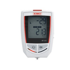 Thiết bị ghi nhiệt độ, độ ẩm, dòng điện, điện áp, áp suất nước KIMO KT220