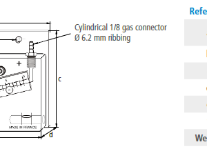 Áp kế chất lỏng dạng nghiêng KIMO MG 14 Áp kế chất lỏng dạng nghiêng KIMO MG