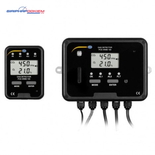 Máy đo chất lượng không khí Carbon Dioxide PCE PCE-WMM 100-ICA có chứng nhận hiệu chuẩn ISO 11 Máy đo chất lượng không khí Carbon Dioxide PCE PCE-WMM 100-ICA có chứng nhận hiệu chuẩn ISO